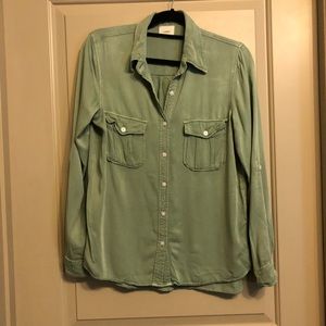 Harper Pocket Buttoned Blouse